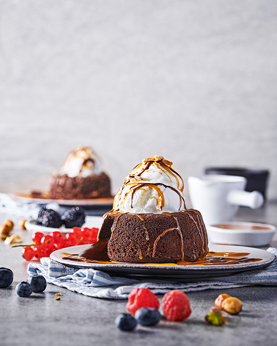 Chocolate fondue The Chef Hassan ElKhalili